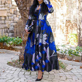 Fongt Digital Print Four Sides Of The New Dress
