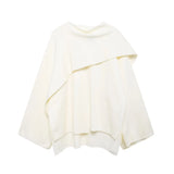 Fongt Short-Sleeved Scarf Short Knitted Coat ZA Fashion Temperament Autumn And Winter Women's New