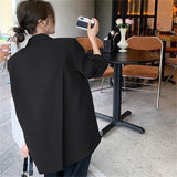 Fongt Gray Blazer Women's Autumn Small Man 2025 New Korean Version Of High-End Fried Street Casual Plus-Size Suit