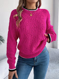 Shooting 2025 Autumn And Winter Casual Sleeve Long-Sleeved Sweater Women's