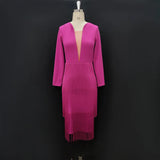 Fongt Sexy Perspective Splicing Lyso High Waist Fit-Up Evening Dress Dress Dress Dress