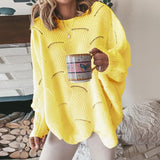 Knitted Pullovers Casual o Neck
