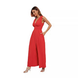 Fongt Women's Clothing 2026 Summer Commute Sleeveless Fashion Sleeveless Jumpsuit Women