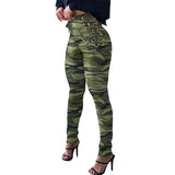 Spring And Autumn New Women's Dress High-Waisted Corns Strapped Tight Trousers Hip Corns Cross-Tied-Outfit
