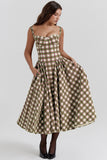 Fongt Dress New French Retro Dress Court Style Dopamine Wearing Sling Dress Woman