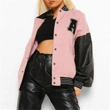 women's jacket spring 2022 Printed zipper Long Sleeve vintage racing jacket Sport Style Woman bombers jacket ropa