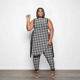Piece Women Set Dashiki African Clothes 2022 Spring Summer New Fashion Sleeveless Top And Pants Suit Party Lady Matching