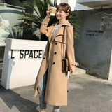 Fongt Windcoat Woman 2025 Spring And Autumn New Korean English Wind Long Short Jacket Tat