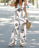 Fongt New Casual Fashion Round-Neck Vest Suit Women's Clothing