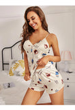 Summer Sexy Ice Silk Pajamas