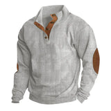 Fongt And Winter New Men's Outdoor Jacket Corduroy Leisure Collar Long Sleeves