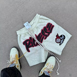 Fongt New PICHESSE 3 Printed Shorts 2025 New Hot Hit Trend Sweatpants Hot