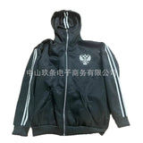 Fongt Autumn Winter Hooded Sports Wear Ninja Cap Print Pattern Wear Double Hat Design Y2K