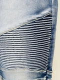 STREET Newest 2023 Fashion Designer Pants Women Elastic Denim Classic Motorcycle Biker