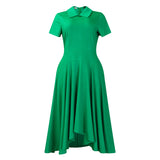 Fongt Women's Clothing 2025 Summer Fashion Temperament High-Waist Banquet Big Dress Elegant Evening African Dress