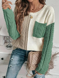 Fongt Knitted Long-Sleeved Long-Sleeved Knitted Jersey Sweater In Autumn/Winter 2025