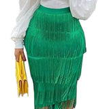 Fongt Spliced Tuxedo Dress Body-Body-Soup-And-So-Supling Party Pencil Skirt Plus-Size Women's Skirt Skirt