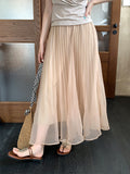 Fongt Xixi 2025 Summer New Temperament Apparent Thin High-Rise Half-Dressed Dress Dress 85190