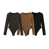 Fongt Women's Explosive Sexy Fashion Bottoming Tops Long Sleeves