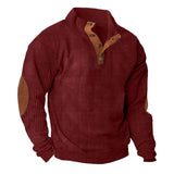 Fongt And Winter New Men's Outdoor Jacket Corduroy Leisure Collar Long Sleeves