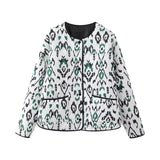 New Autumn / Winter 2024 Women's Jacket Animal Print Cotton Jacket W028 5761-Outfit