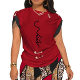 Independent Station Fashion And Leisure Design Pin Digital Printing Set-Outfit