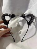 Love Lingerie Accessories Korean Version Of Cute Cat Ear Lace Plush Haired Cat Female Ornament Christmas