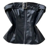 Fongt Women's Top 2025 New Sexy Breast-Skin Locomotive Suit With Hot Babes Short-Cut Umbilish T-Shirt Tide