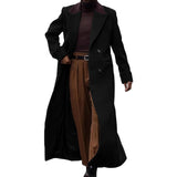 Fongt Autumn And Winter Hairs, Which Lengthn The Coat Man Thicker, The Double Buckle Wind Coat
