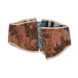 Fongt Short 3 Buckle New Oil Painting Monet Garden Belt Short Belt Outside The Fish Bone Support Strap Girded Waist