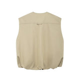 Fongt New Folded Loose Vest 0518251 Straight Skirt 8710060