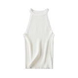 Fongt New Slim Thin Knitted Neck Collar Top