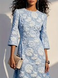 Fongt New Self-Bodying And Knee-Tice Fashion Temperament Commuter Casual Dress