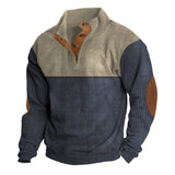Fongt And Winter New Men's Outdoor Jacket Corduroy Leisure Collar Long Sleeves