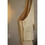 Small Man Has A Unique Foreign Style And A Chic Coat With A Super High Sense. The New Chinese Style White Waistcoat Is A Woman In Spring And Autumn.-Outfit