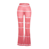 High waist Elastic Bell Bottoms Flare Long
