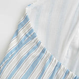 Fongt New Women's Fashion Design Hit The Color Stripe Hanging Neck Slings