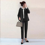 Fongt Quality Autumn 2025 New Commuter Top With Pocket-Round Cardigan + Suit Suit