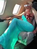 2023 New Summer Women's Diamond Sexy Tight Dress Hollow Sleeveless Backless Dress Elegant Celebrity Party Dress