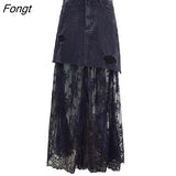 spring summer autumn new women fashion casual sexy Skirt woman female OL denim skirts