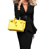 Fongt Spot Women's Wear 2023 New Solid Color Professional Suit Skirt Two-Piece Set-Outfit