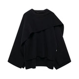 Fongt Short-Sleeved Scarf Short Knitted Coat ZA Fashion Temperament Autumn And Winter Women's New