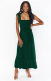 Elegant Fashion Women's Wear Rope Belt Temperament Dress High