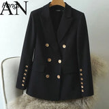 Latest Spring and Autumn Korean Casual Jacket In The Small Suit Blazers for Women Elegant Stylish Blazer Women Tweed