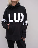 Fongt New Casual Fashion Letter Printing Hooded Long-Sleeved Edswoman