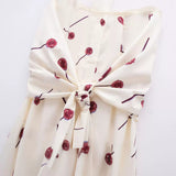 2024 New Street Style Printed Poplin Shirt Dress 3089144-Outfit