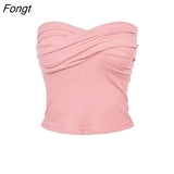 Front Tube Top 703-0-Outfit