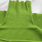 Women's Turtleneck Sweaters Warm Pullover Basic Slim Korean Casual Fall Winter Elegant Knitted Tops All Match