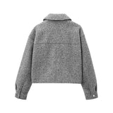 Fongt Women's Fashioned Clip Pocket With Long Sleeve Jacket Jacket In Fall 2025 3046288