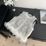 Fongt Style Fashion Multifunctional Vest Women Summer Thin Three-Dimensional Lace Sleeveless Open Shirt Embroidery Net